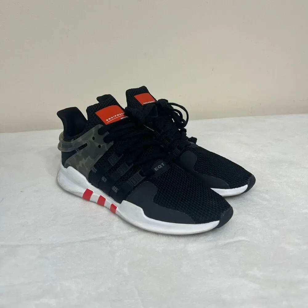 Adidas Equipment Support ADV Sneakers Black White 9 Men